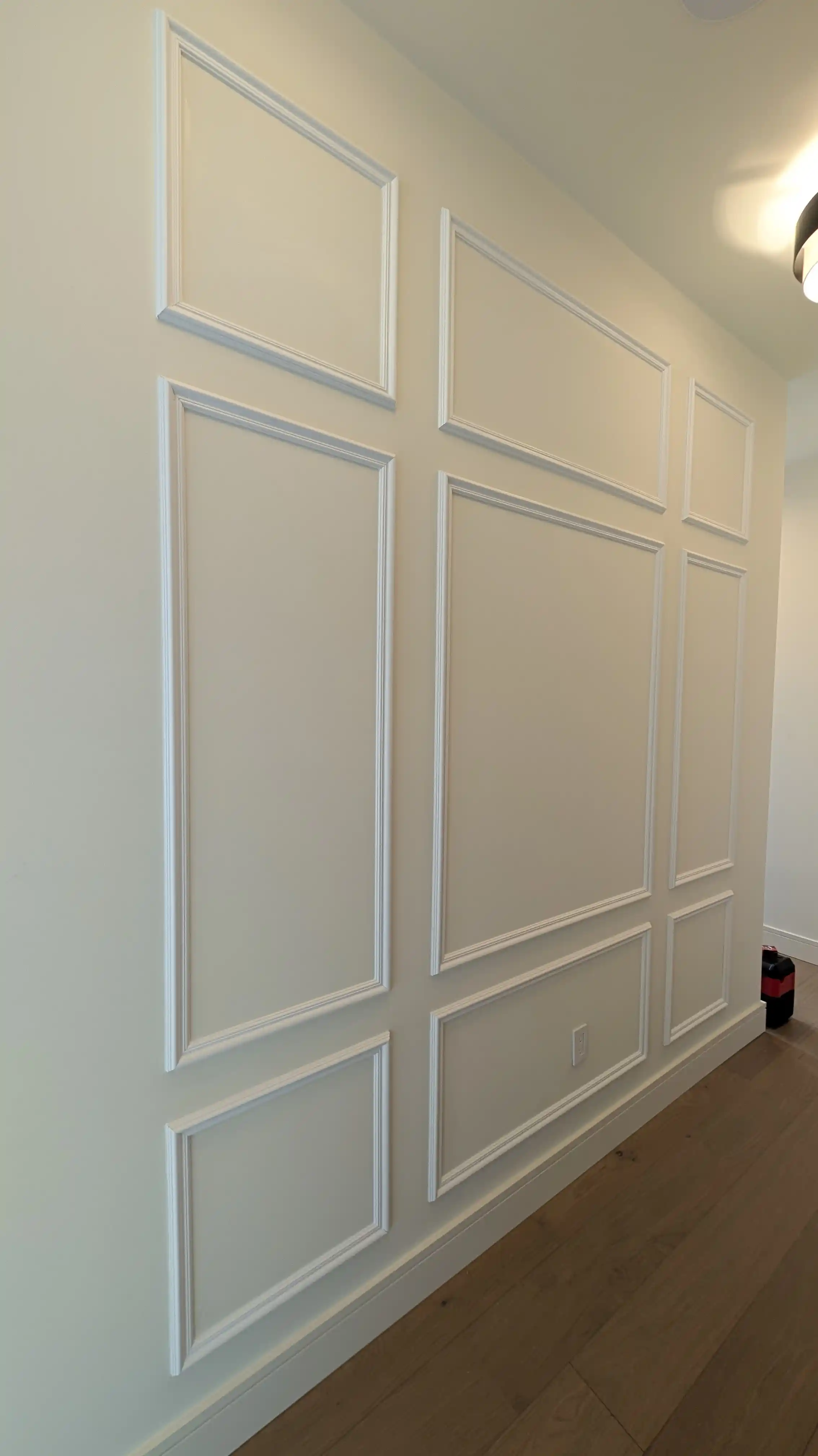 Custom Accent Wall & Integrated Trim Upgrades