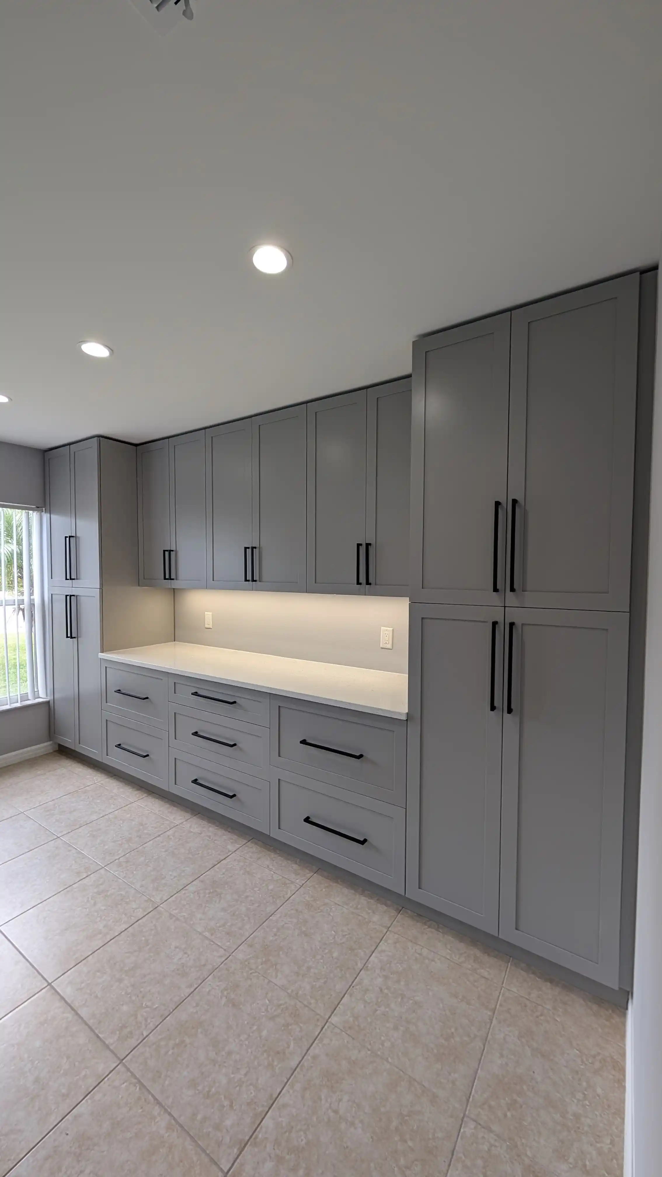 Custom Walk-In Kitchen Pantry