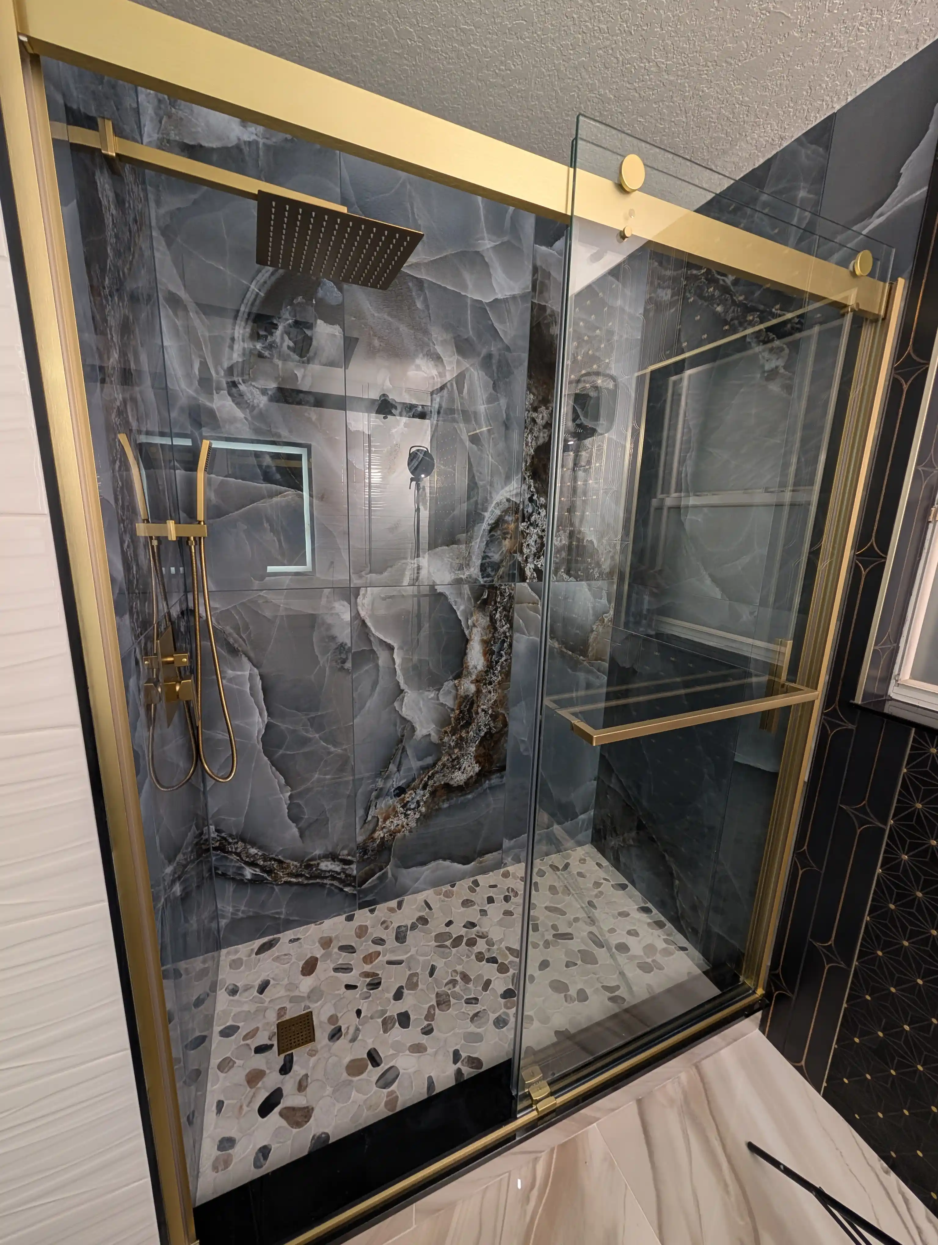 Primary Bathroom Remodeling & Walk-In Shower Conversion